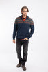 Weird Fish Larner Eco 1/4 Zip Fair Isle Jumper 203601